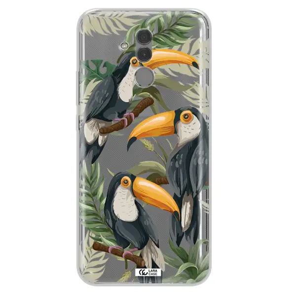 Tropical Bird Huawei Mate 20 Lite Clear TPU Case