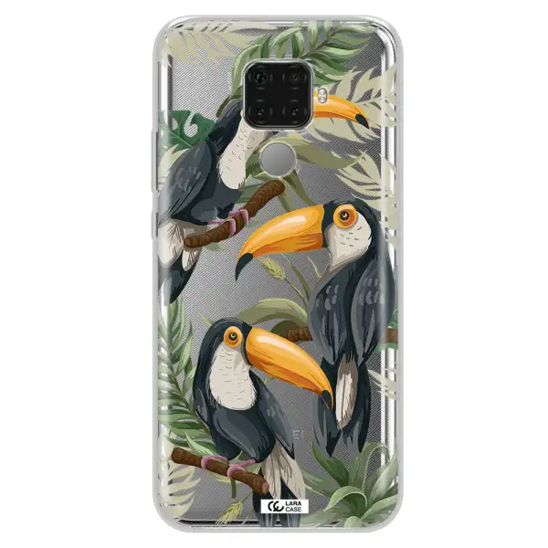 Tropical Bird Huawei Mate 30 Lite Clear TPU Case