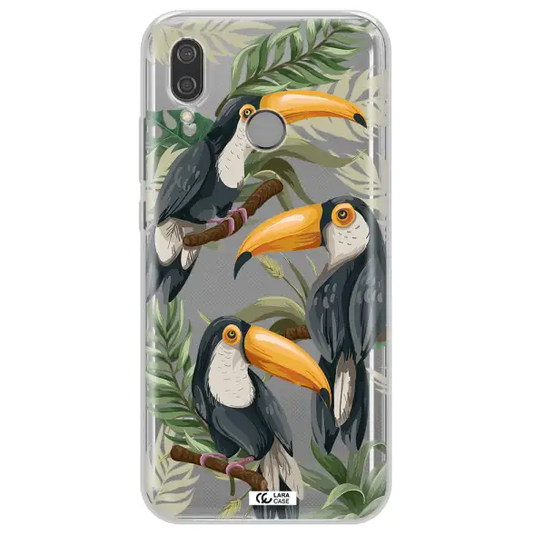 Tropical Bird Huawei P20 Lite Clear TPU Case