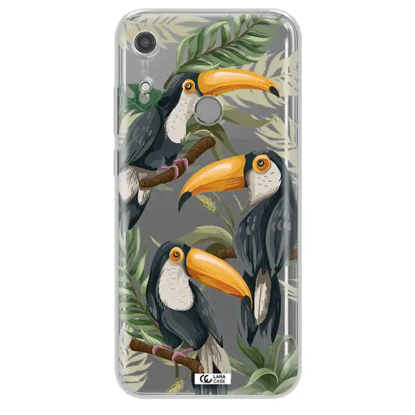 Tropical Bird Huawei Y6S Clear TPU Case