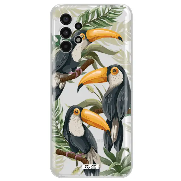 Tropical Bird Samsung A13 4g Clear TPU Case