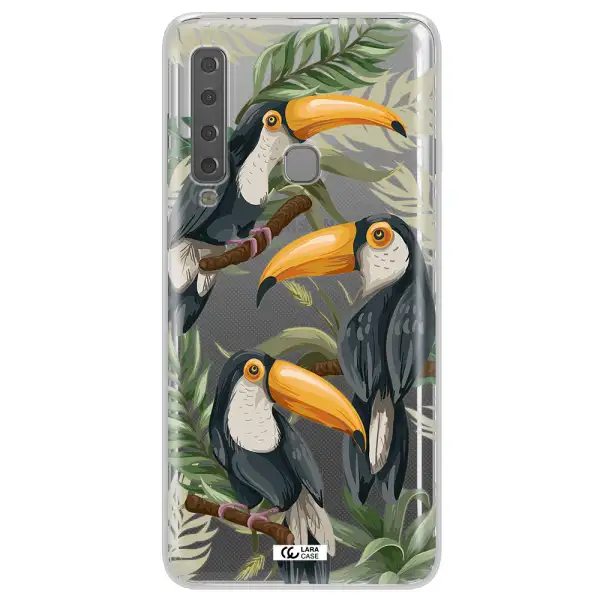 Tropical Bird Samsung A9 2018 Clear TPU Case