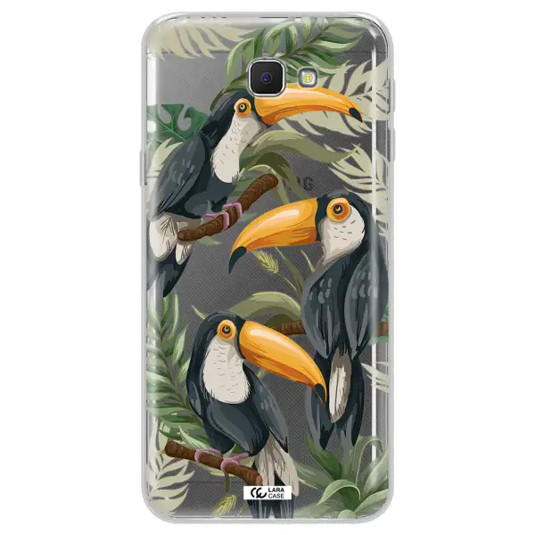 Tropical Bird Samsung J5 Prime Clear TPU Case