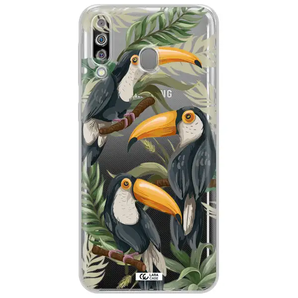 Tropical Bird Samsung M30 Clear TPU Case