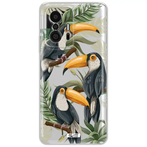 Tropical Bird Xiaomi 11T Pro Clear Tpu Case
