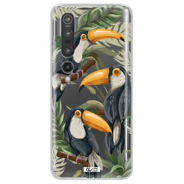 Tropical Bird Xiaomi Mi 10 Pro Clear TPU Case