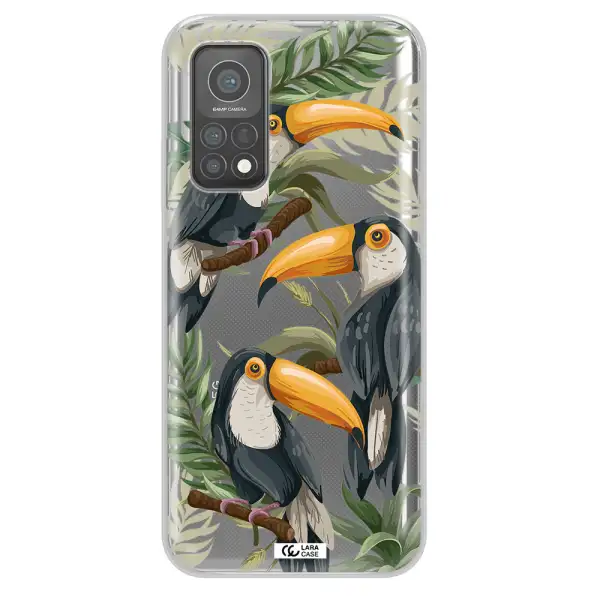 Tropical Bird Xiaomi Mi 10 T Pro Clear TPU Case