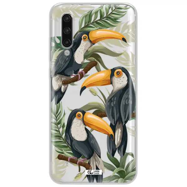 Tropical Bird Xiaomi Mi 9 Lite Clear Tpu Case