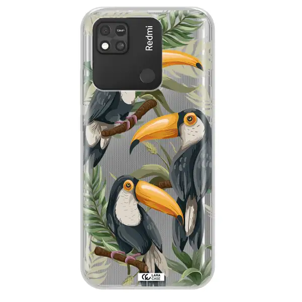 Tropical Bird Xiaomi Redmi 10A Clear TPU Case