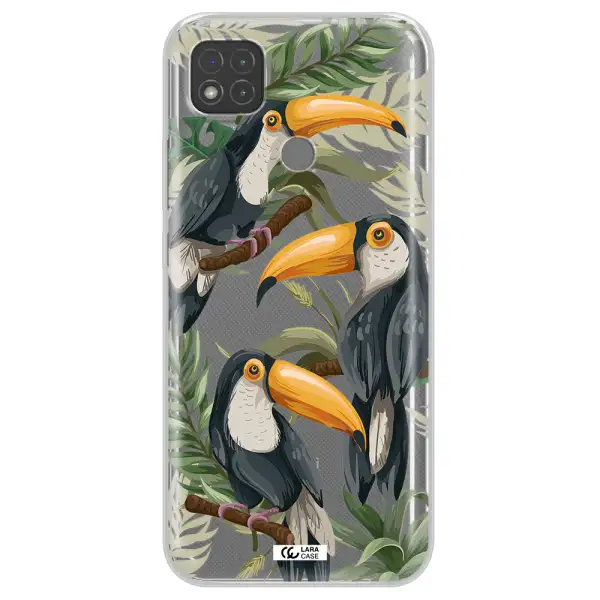 Tropical Bird Xiaomi Redmi 9C Clear TPU Case