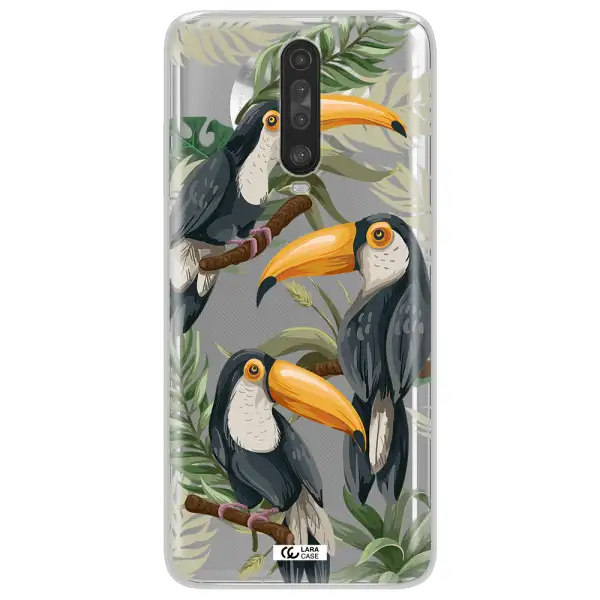 Tropical Bird Xiaomi Redmi K30 Clear TPU Case