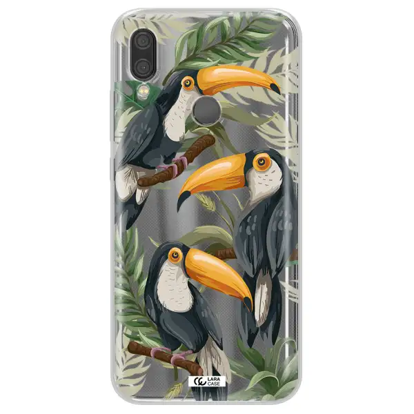 Tropical Bird Xiaomi Redmi Note 7 Clear TPU Case