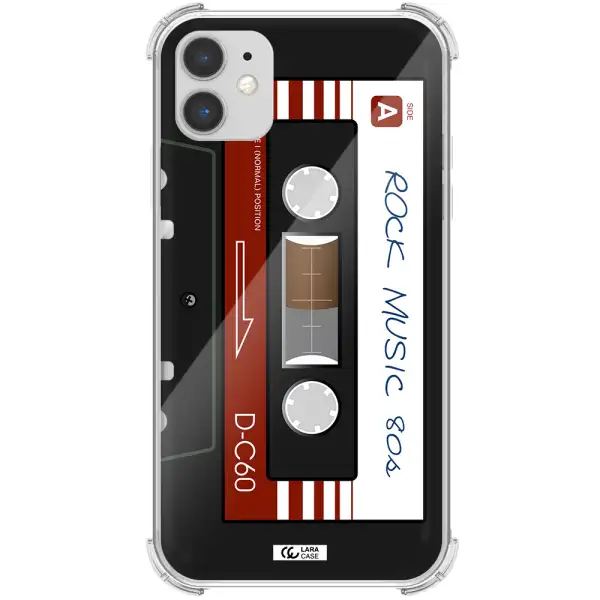 Ruck Music Cassette Apple iPhone 11 Clear PC Case