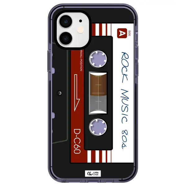 Ruck Music Cassette Apple iPhone 11 impact Lilac Case