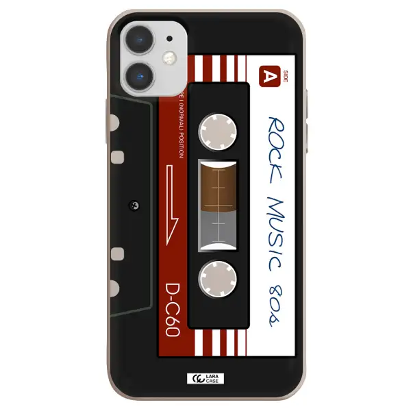 Ruck Music Cassette Apple iPhone 11 Silicone Stone Case