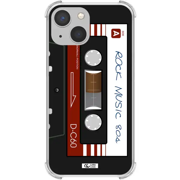Ruck Music Cassette Apple iPhone 13 Clear PC Case