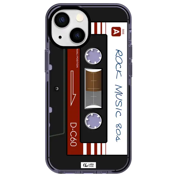 Ruck Music Cassette Apple iPhone 13 mini impact Lilac Case