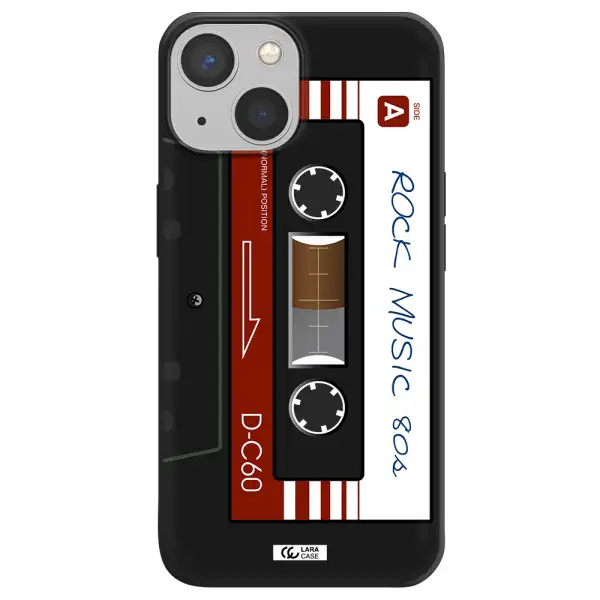 Ruck Music Cassette Apple iPhone 13 mini Silicone black Case