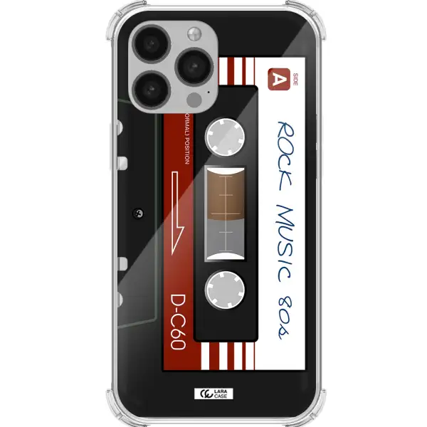 Ruck Music Cassette Apple iPhone 13 Pro Max Clear PC Case