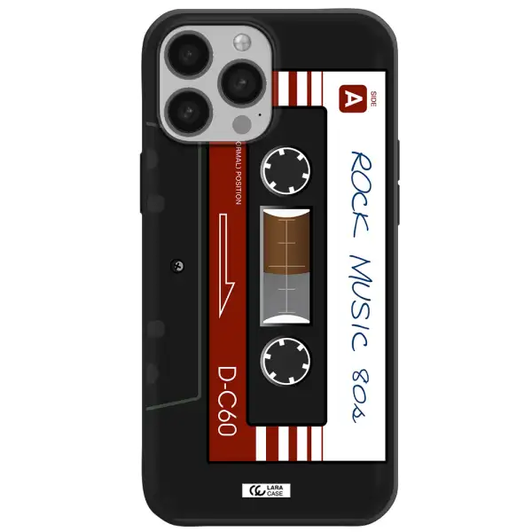 Ruck Music Cassette Apple iPhone 13 Pro Silicone black Case