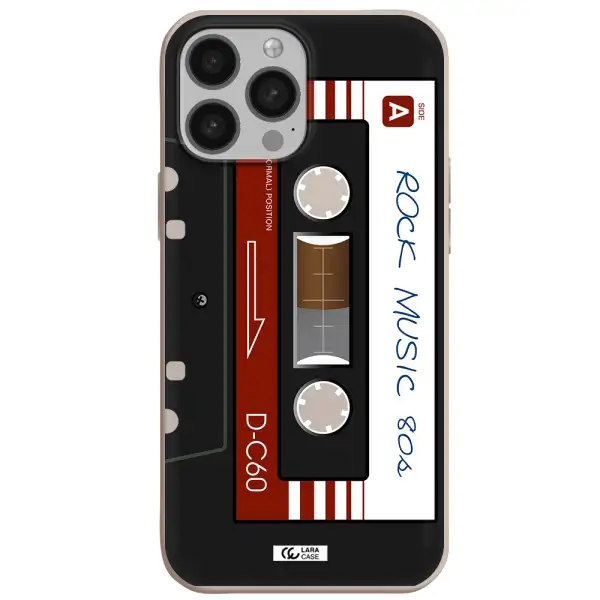 Ruck Music Cassette Apple iPhone 13 Pro Silicone Stone Case