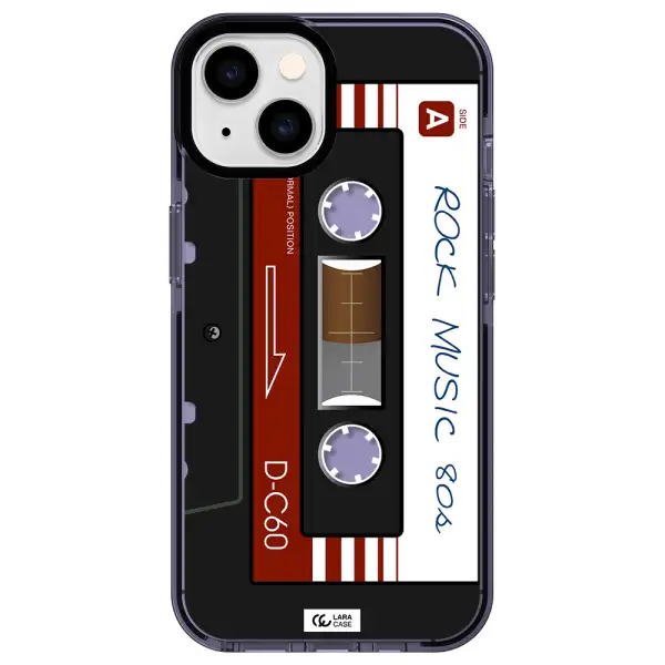 Ruck Music Cassette Apple iPhone 14 impact Lilac Case
