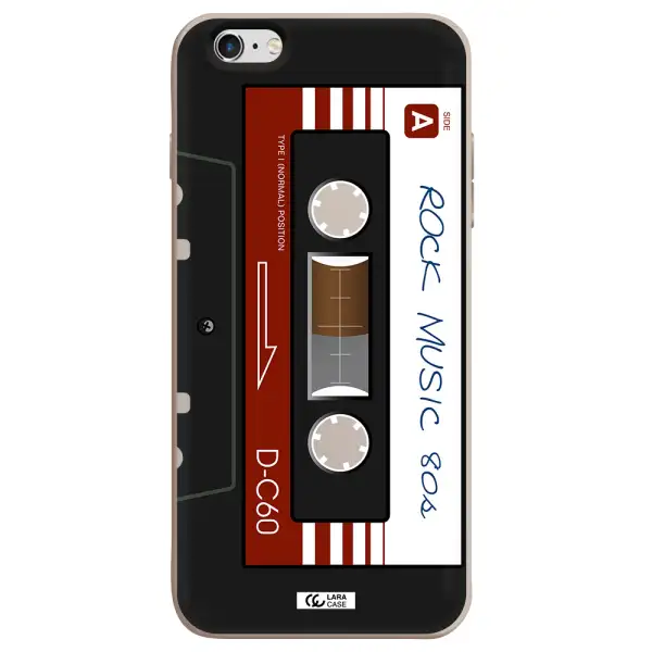 Ruck Music Cassette Apple iPhone 6S Silicone Stone Case