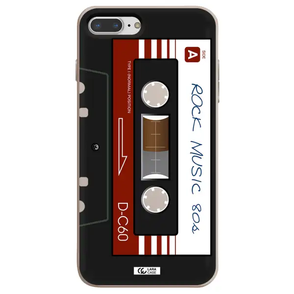 Ruck Music Cassette Apple iPhone 7 plus Silicone Stone Case