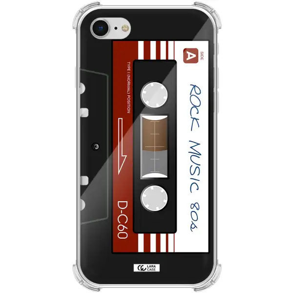 Ruck Music Cassette Apple iPhone se 2020 Clear PC Case
