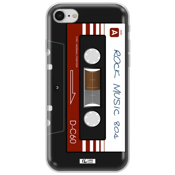 Ruck Music Cassette Apple Iphone Se 2020 Clear Tpu Case