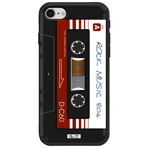 Ruck Music Cassette Apple iPhone se 2020 Silicone black Case