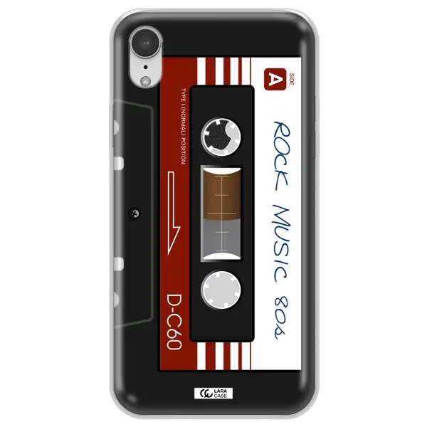 Ruck Music Cassette Apple iPhone XR Clear TPU Case
