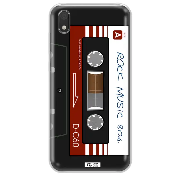 Ruck Music Cassette Huawei Honor 8S Clear TPU Case