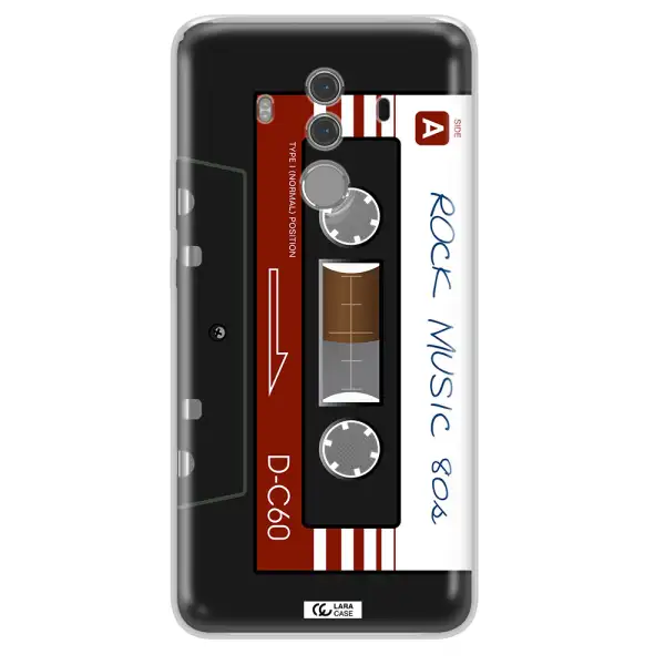 Ruck Music Cassette Huawei Mate 10 Pro Clear TPU Case