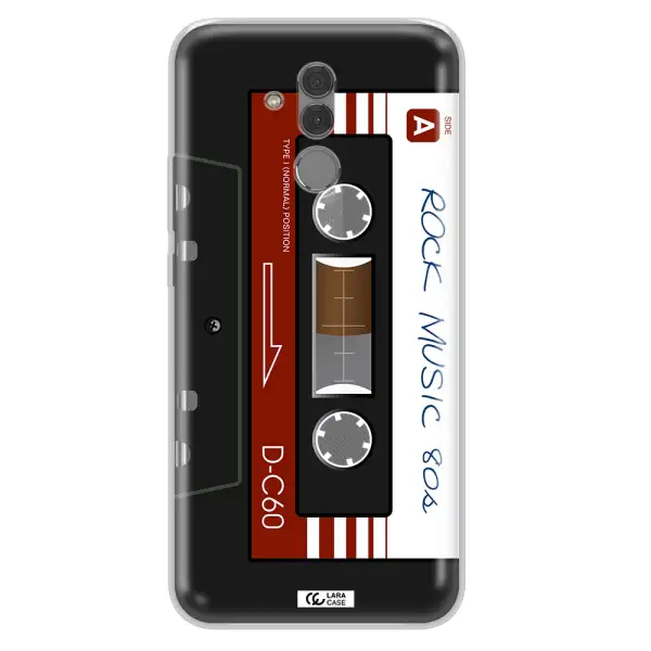 Ruck Music Cassette Huawei Mate 20 Lite Clear TPU Case