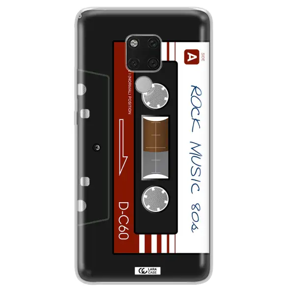 Ruck Music Cassette Huawei Mate 20X Clear TPU Case