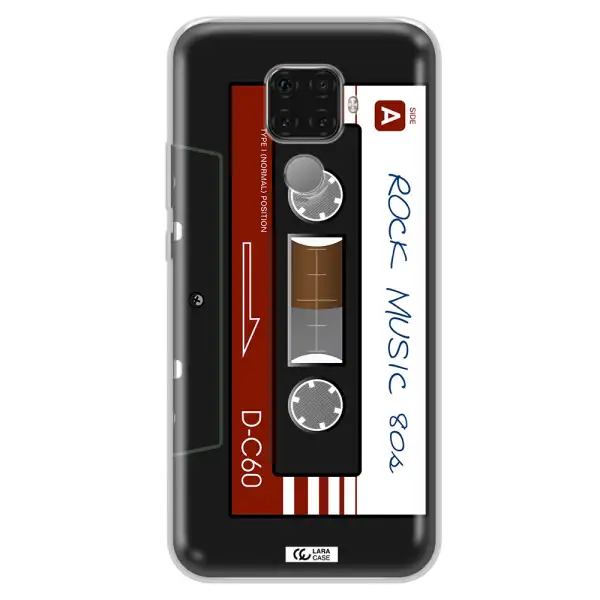 Ruck Music Cassette Huawei Mate 30 Lite Clear TPU Case
