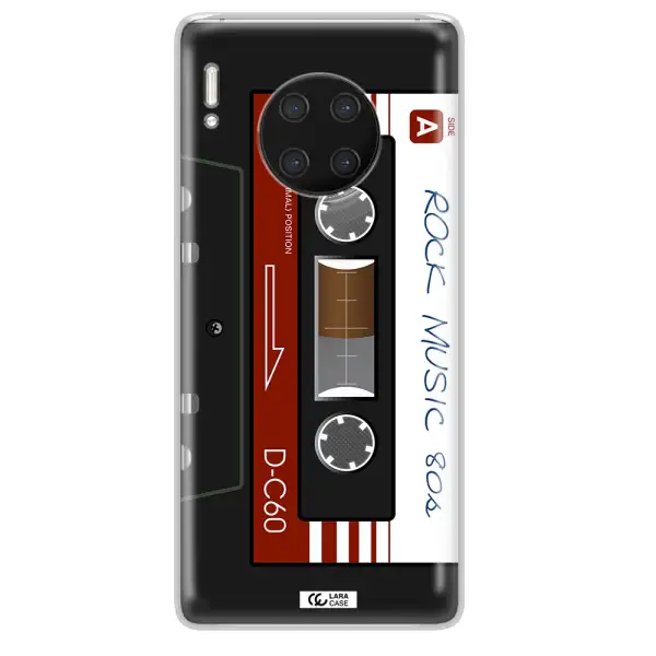 Ruck Music Cassette Huawei Mate 30 Pro Clear TPU Case