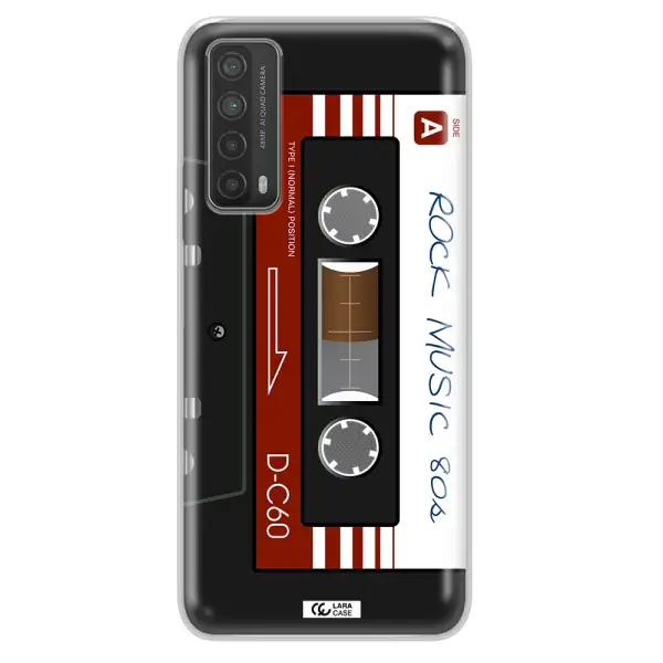 Ruck Music Cassette Huawei P Smart 2021 Clear TPU Case