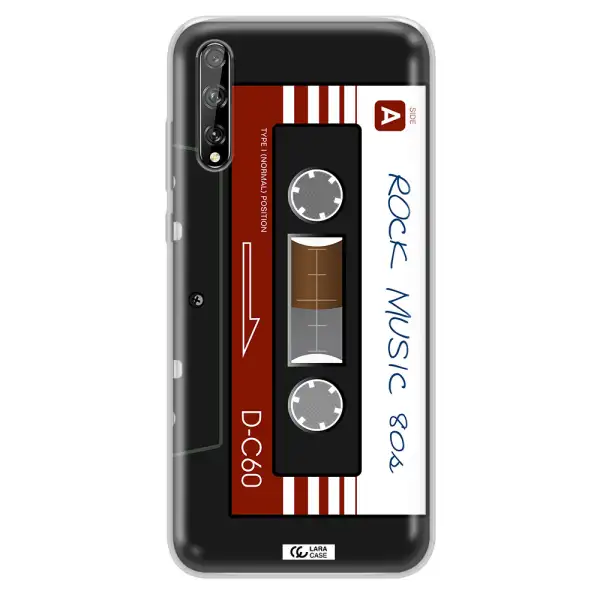 Ruck Music Cassette Huawei P Smart S Clear TPU Case