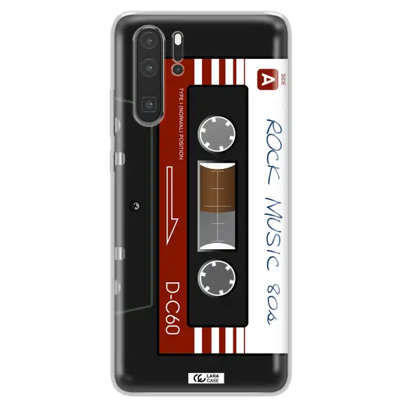 Ruck Music Cassette Huawei P30 Pro Clear TPU Case