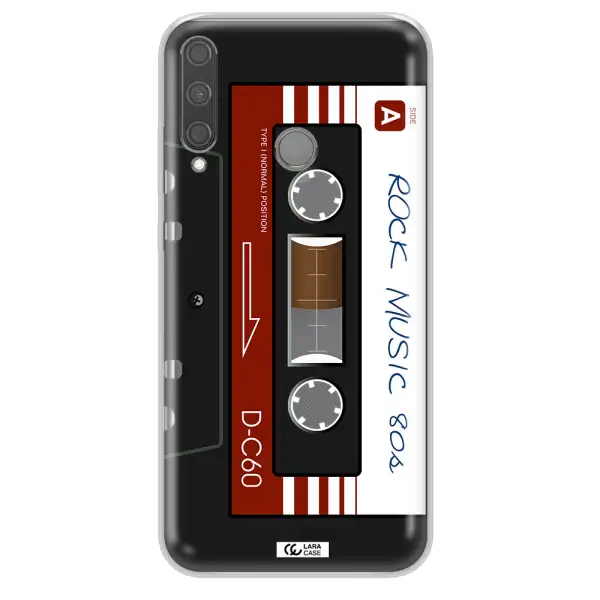 Ruck Music Cassette Huawei P40 Lite E Clear TPU Case