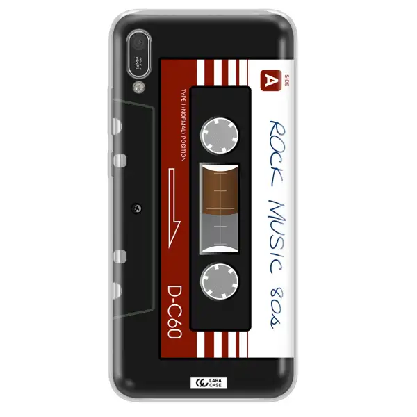 Ruck Music Cassette Huawei Y6 Pro 2019 Clear TPU Case