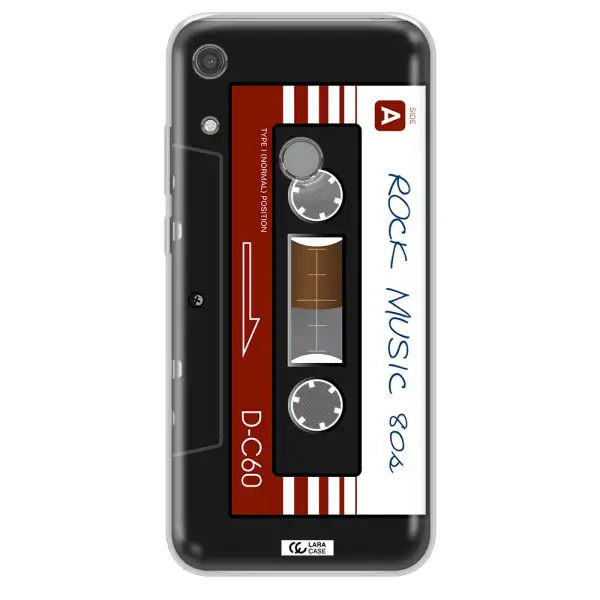 Ruck Music Cassette Huawei Y6S Clear TPU Case