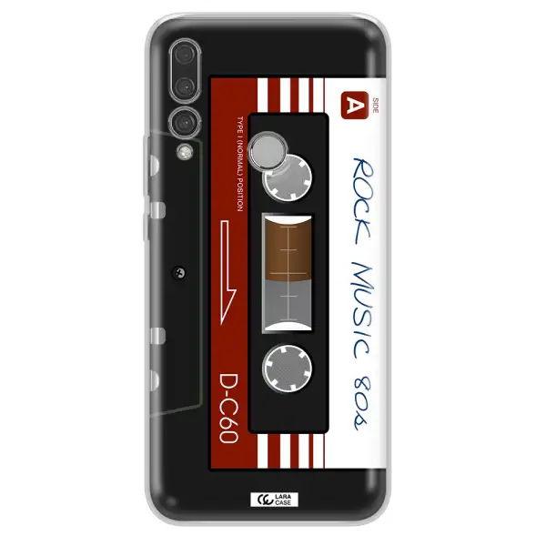 Ruck Music Cassette Huawei Y9 Prime 2019 Clear TPU Case