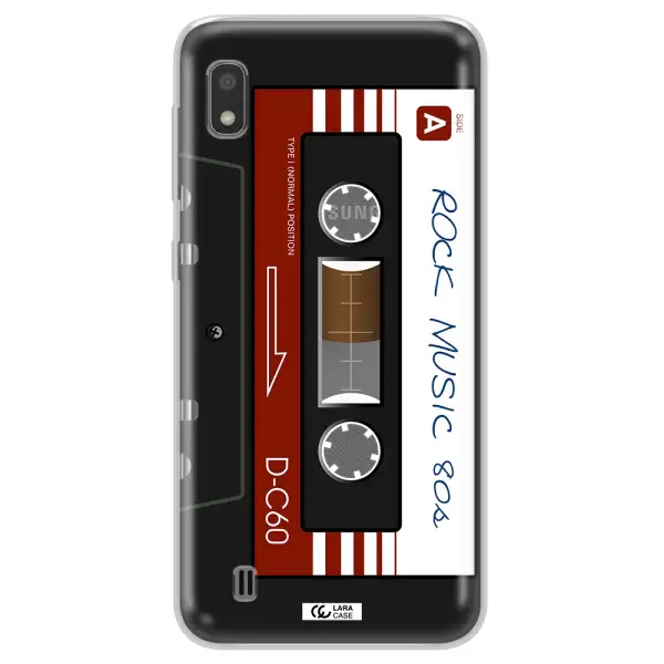 Ruck Music Cassette Samsung A10 Clear TPU Case