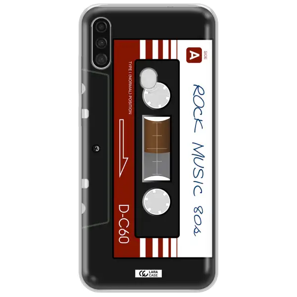 Ruck Music Cassette Samsung A11 Clear TPU Case