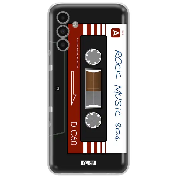 Ruck Music Cassette Samsung A13 5G Clear Tpu Case