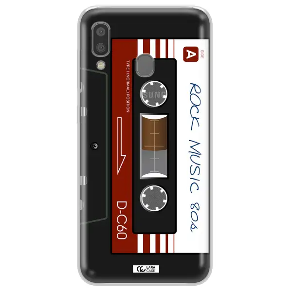 Ruck Music Cassette Samsung A20 Clear TPU Case