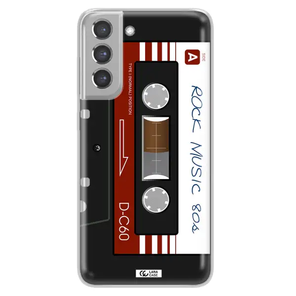 Ruck Music Cassette Samsung A21 Fe Clear TPU Case